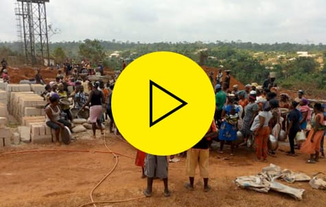 Video zum Ausbau Kyekyewere Health Center in Madamfo Ghana